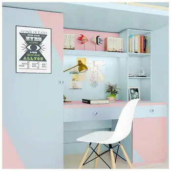 Vinilo sienos lipdukas lipnios tapetai gyvenamasis kambarys, virtuvė, kabinetas lipdukas vandeniui PVC lipdukas vientisos spalvos popieriaus kontaktai