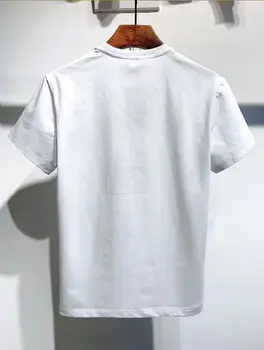 Vyriški DSQ2 Vasaros Mados trumpomis Rankovėmis T-shirt Viršūnes Streetwear Viršūnes DT575