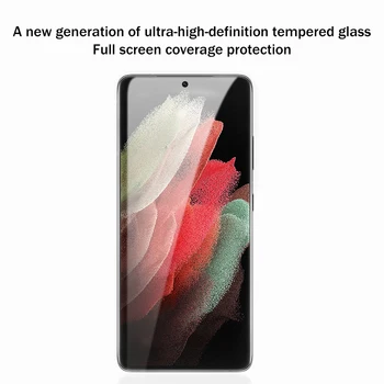1000D Grūdintas Stiklas Samsung Galaxy S21 20 Pastaba S20 Ultra S10 S8 S9 Plus Screen Protector S 21 10 9 Plus HD Apsauginis Stiklas