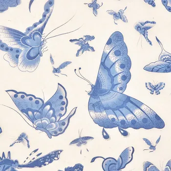1pc Keramikos Molio Perkėlimo Popierius Underglaze Mėlyna ir Balta Popieriaus Jingdezhen Mėlynos ir Baltos spalvos Porceliano Aukštos Temperatūros Lipdukas Popierius