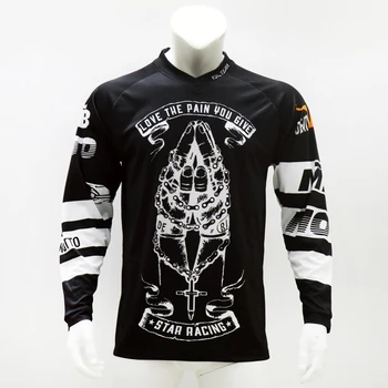 2020 Dvasios Palaiminimas Pro moto Jersey kalnų dviračiais drabužių MTB T-shirt DH MX dviračių marškinėliai Offroad Kryžiaus motokroso Dėvėti