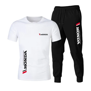 2021 naujas vasaros vyrų mados t-shirt dviejų dalių kostiumas kelnės atsitiktinis vyras moteris išspausdintas viršų kvėpuojantis sporto trumpas rankovės rinkiniai