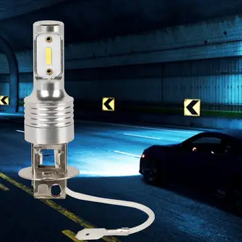 2vnt H3 LED Žibintai Baltos Šviesos Aukšto Ryškumo 30W IP67 Stabili, Lempos, Lemputės automobiliams