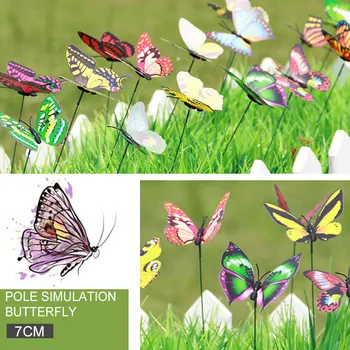 3D Pinwheel Mielas Bičių Gražus Drugelis Animacinių filmų Vabzdžių, Gyvūnų vėjo malūnas Sodo Puošmena šalis dekoro Spalva Atsitiktinis