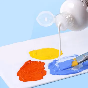 500ml profesinės naftos tapyba akrilo dažų maišymo skysčio paryškinimo matinis neutralizuoti plonesni skystis, dažymo medžiagos