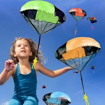 5Set Vaikai Vertus Mesti Parašiutu Žaislas, Skirtas Vaikų Švietimo Parašiutu Pav Karys Lauko Įdomus Sporto Žaidimas