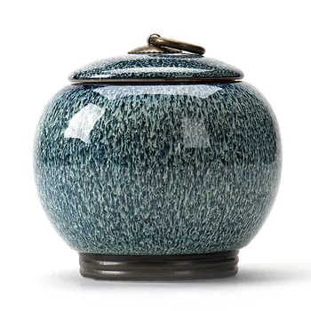 720ml Keramikos Arbatos Caddy Didelės krosnies kintamųjų saugojimui uždaromos bakas Amatų Arbatos Laikymo Jar Kūrybos teaware arbatos saugojimas
