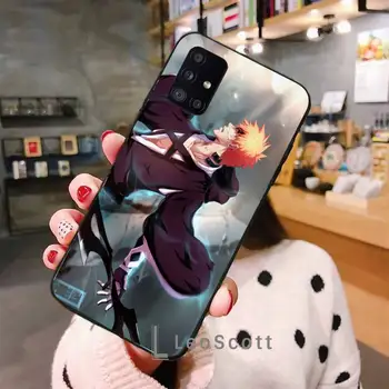 Anime Bleach Telefono dėklas Samsung A40 A50 A51 A71 A20E A20S S8 S9 S10 S20 Plius 20 pastaba ultra 4G 5G
