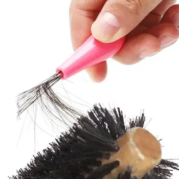 Atural Šernų Šerių Hairbrush 1Pc Kūrybinės Naujų Patvarus Mini Plaukų Šepetys Šukos Švaresnis Embeded Įrankis Salonas Home Būtina Rožinė Karšto S