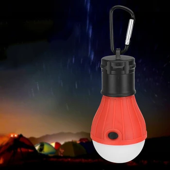 Aukštos Mini Nešiojamieji Palapinė Šviesos diodų (LED) Lemputę, Avarinis Žibintas atsparus Vandeniui Kabinti Kablys Kempingas Žibintuvėlis LG66