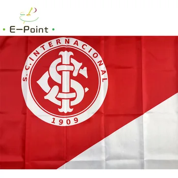 Brazilija Sport Club Internacional 3ft*5ft (90*150cm) Dydis Kalėdų Dekoracijas Namų Vėliavos Banner Įveskite Dovanos