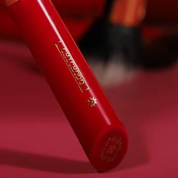 CHICHODO makiažo teptukas-Prabangus Raudona Rožė serijos 20PCS gyvūnų plaukų šepečiai set-kosmetikos šepetėlių-padaryti rašiklį-natūralių plaukų grožį pen