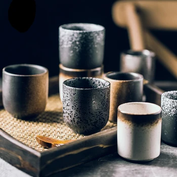 Derliaus Japoniško Stiliaus Arbatos Puodelio Tauriosios Keramikos Puodelius Vandeniui Rankomis Dažyti Kungfu Teacup Vandens Puodelį Kavos Puodelis Virtuvės Deco