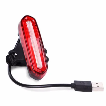Dviračių Žibintai Dviračių Galiniai Šviesos USB Įkrovimo Dviračių Galinis Žibintas Dviračių Saugos Atgal LED Lempa Dviratis
