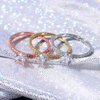Europos ir Amerikos paprasta mados ponios lydinio modeliavimas deimanto žiedas pramogų ir laisvalaikio dalyvavimas vestuvių puotą