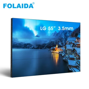 Folaida LG TV 55 Iinch 3.5 mm PADARĖ Bezel Bezel LCD Vaizdo Siena Didelis dydis Reklamos Displayers LCD Monitorius, TV Wall