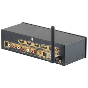 HD915 HDMI 5.1 CH o Dekoderis Bluetooth 5.0 Imtuvu VPK DTS, AC3, FLAC APE 4Kx2K HDMI į HDMI Extractor SPDIF Konverteris ARC(ES P