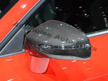 Hi-end Pakeitimo Nekilnojamojo Anglies Pluošto Šoninis Veidrodis Apima Su Įrašų galinio vaizdo Veidrodis Kepurės Audi TT MK2