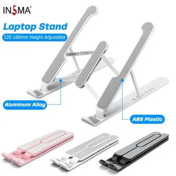 INSMA P1 Pro Sulankstomas ABS ir Aliuminio Foldabl Laptop Tablet Stand Nešiojamų Darbalaukio Mount Turėtojas Reguliuojamas Nešiojamas Priedai