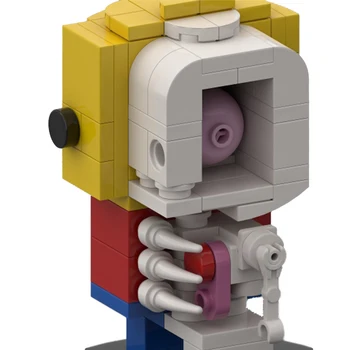 Kūrėjas SS blokai Brickheadz Minifigure Anatomija Mini Plytų Vadovai Asamblėjos modelis 