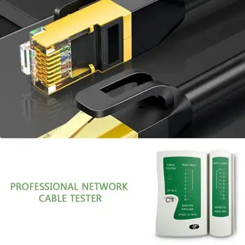 Lan tinklo Kabelių Testeris Bandymo Rj45 Rj-11 Cat5 Utp Ethernet Priemonė, Cat5 6 E Rj11 8P Nešiojamų Tinklo Kabelių Testeris