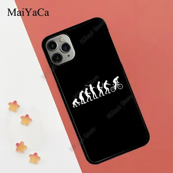 MaiYaCa DVIRATĮ DVIRAČIŲ Sporto Case For iPhone 12 Pro Max mini Pro 11 Max XS X XR SE 2020 6S 7 8 Plius Padengti