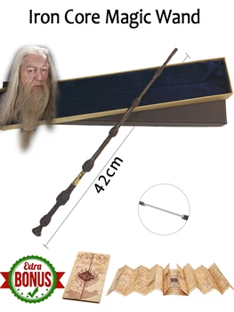 Metalo Core HP Vyresnysis mostelėjus lazdele 42cm Dumbledore raštų Leidimas Ne šviesos lazdelė Poterio Lazdelė