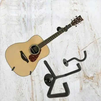 Metalo Gitara Sienos Laikiklis Kablys Klasikinė Gitara, Bosinė Smuikai Mandolinos Wall Display Rack Pakaba