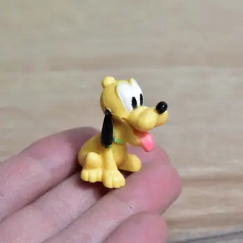 Mini Disney 20pcs/daug Plutonas Šunų Skaičius Žaislai, Lėlės Modelio Statulėlės Namų Biuro Apdailos