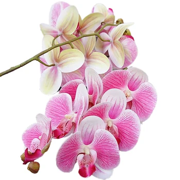 Modeliavimo Phalaenopsis Šilko Orchidėja, Kalėdų, Naujų Metų, Baldų Dekoravimas Kambarį Gėlių Kompozicijų Vestuvių Reikmenys