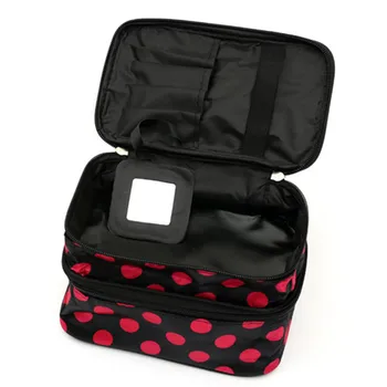 Moterų kosmetikos maišą, multi-funkcija vandeniui atsparus saugojimo krepšys audinys unisex kelionės saugojimo skalbinių krepšys
