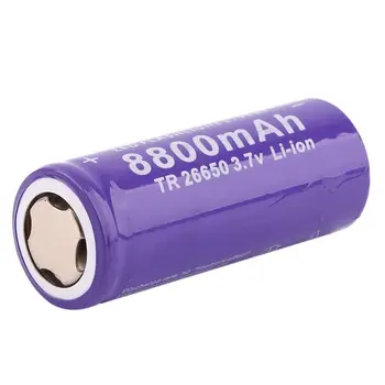 Naujas 3.7 V 26650 Baterija 8800mAh Li-ion Akumuliatorius, LED Žibintuvėlį, Fakelą Li-ion akumuliatorių baterija