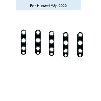 Naujas Galinio vaizdo Kameros Stiklo Huawei Y8P Y8 P 2020 M., Galinio vaizdo Kameros Objektyvo Stiklas Korpusas Su aplinkosaugos ¾enklelis Klijais, Klijai, Aukštos Kokybės