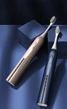 Naujų Pažangių Balinimo Sonic Elektros dantų šepetėlį 4 Režimas USB Įkrovimą, Ipx7 atsparumas Vandeniui Minkštas Plaukų Automatinis Elektrinis dantų Šepetėlis
