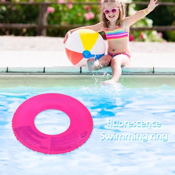 Nešiojamų Pripučiami Plaukimo Plaukti Plaukti Žiedas Pripučiami Liuminescencinės Baseinas Vasarą Pripučiami Plūduriuojantis Eilės