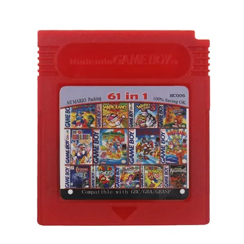 Nintendo GBC Vaizdo Žaidimų Kasetė Konsolės Kortelės 61-1, 108 1 Pildymo anglų Kalba