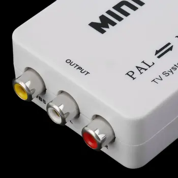 PAL, NTSC, SECAM, kad NTSC PAL TV Vaizdo Sistemos Konverteris Switcher Adapteris Male-female Neekranuotas Taikymo, Multimedijos UK Kištukas