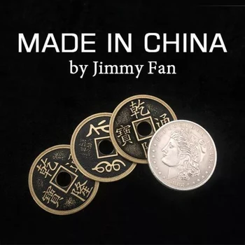 Pagaminta Kinijoje Jimmy Ventiliatorius (Nr. cup) Magija Gudrybės Close up Magic Magas Iliuzijų Moneta Atrodo Išnykti Magia Gudrybė Rekvizitai Juokinga