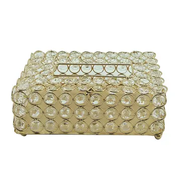 Pearl carton klasikinis, paauksuotas rankų darbo audinių langelį crystal aukso skaidrus kambarį saugojimo dėžutėje inkrustacijos su white pearl