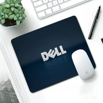 Prabanga Dell logo dizainas Kompiuterio Pelės Padas trinkelės, Skalbti Ne Slydimui Guminis s Ne Overlock 22X18CM stalas pelės kilimėlis