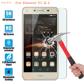 Screen Protector Kino 0,3 mm 9H 25D Priekiniai Premium Grūdintas Stiklas Huawei Y5 ii Atveju Y5II 2 Garbę 5A CUN L21 U29 L01 5.0