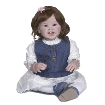 Silikono Atgimsta Kūdikių Švelnus Kūno 70cm Bebe Reborn Lėles Žaislas Didelis Dydis Atgimsta Lėlės Silikono Lėlės Mergaitėms Mielas Siurprizas Dovanos Vaikams
