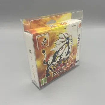 Skaidrus saugojimo Langas langelį 3DS Pokemon apsaugos box tik ES edition Žaidimas