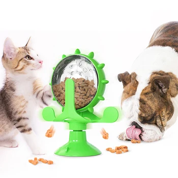 Sukasi Vėjo Malūnas Gydyti Balionėlis Pet Žaislas Naminių Reikmenys Katė Ištekėjimo Maisto Dėlionės Žaislas Katė, Šuo C1