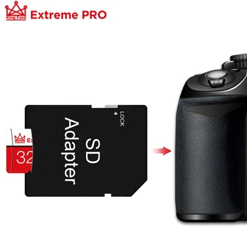 Ultra Atminties Kortelę Micro SD Kortele 8GB/16GB/32GB/64GB/128GB micro sd carte memoire 32gb C10 Mini TF Kortelę su SD adapteriu