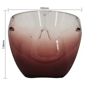 Unisex Skaidrus Akių Shield Full Face Shield apsauga nuo dulkių Akiniai, Saugos Akiniai, Anti-purškimo Kaukė Su būda Virtuvės Įrankiai Dropship