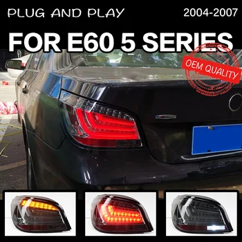 Užpakalinis žibintas BMW E60 520I 530I 2004-2007 автомобильные товары žibintas galinis LED žibintai, automobilių reikmenys 523I 525I žibintai