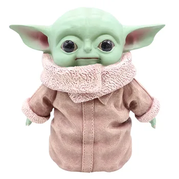Vaikelis YODA Statula 8cm Pav Žaislai Star Wars PVC Kūdikių Yoda Apdailos Žaislas Yoda Modelis Žaislas Veiksmų Skaičius, Žaislai Vaikams