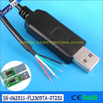 Vaisingos pl2303 usb rs232 adapterį vaisingos pl2303 usb serial vielos galą kabelis