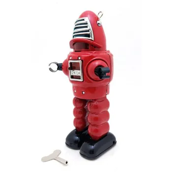 Vintage Retro Aptvarai Robotas Kolekciją Tin žaislai Klasikinis Motociklas Clockwork Vėjo Iki Alavo Žaislai Suaugusiems, Vaikams, Kolekcines Dovana